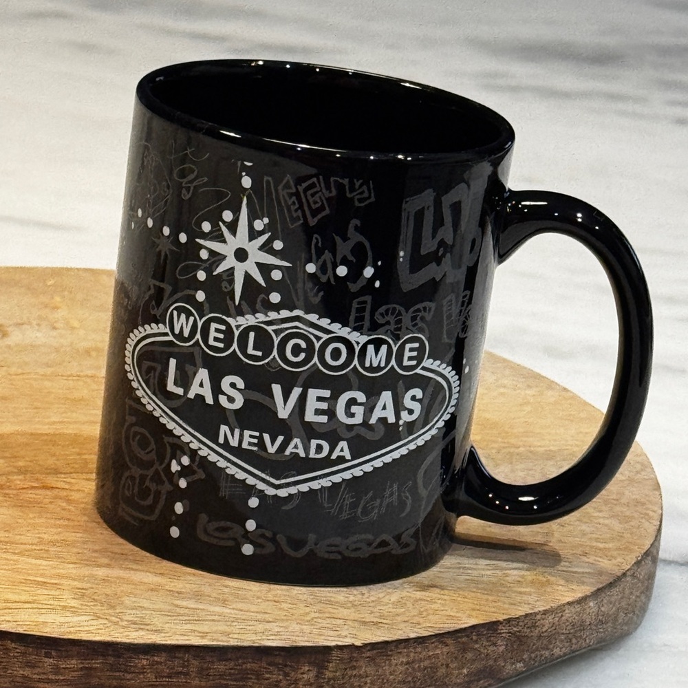 Welcome Las Vegas Nevada~Graffiti~ABC Stores~Coffee Mug/Cup~ItemNo. C80476-000